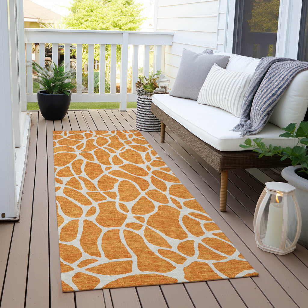 addison chantille acn1024 orange rug