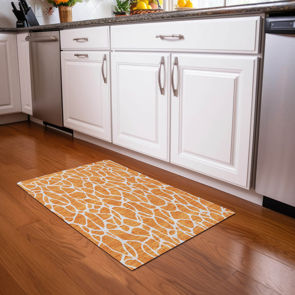 addison chantille acn1024 orange rug