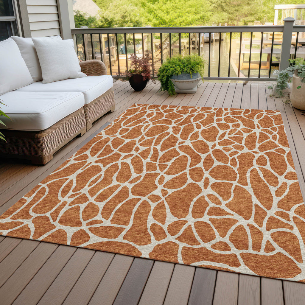 addison chantille acn1024 paprika rug