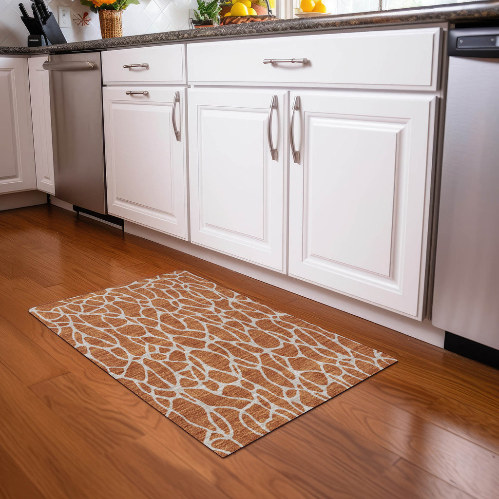 addison chantille acn1024 paprika rug