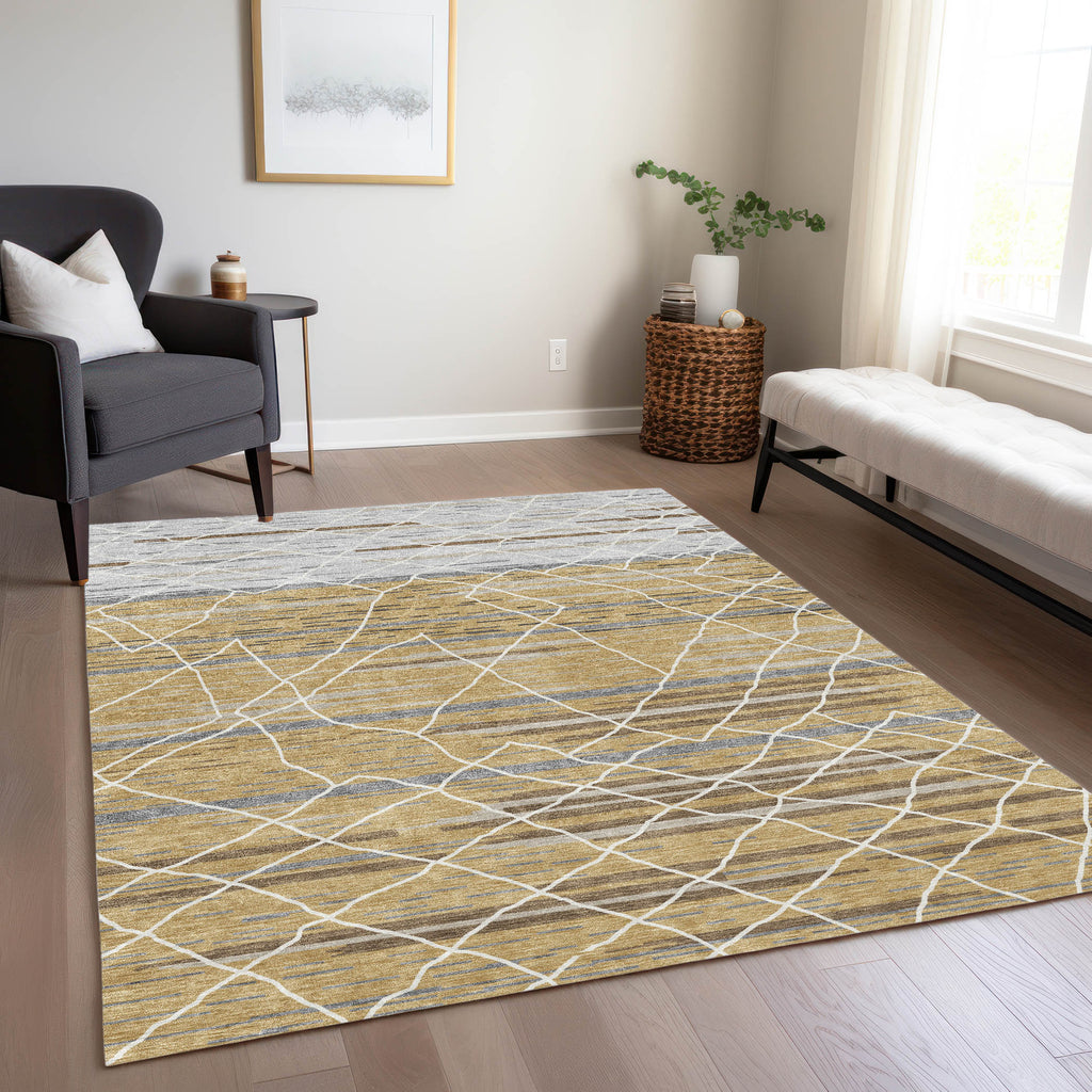 addison chantille acn1025 gold rug