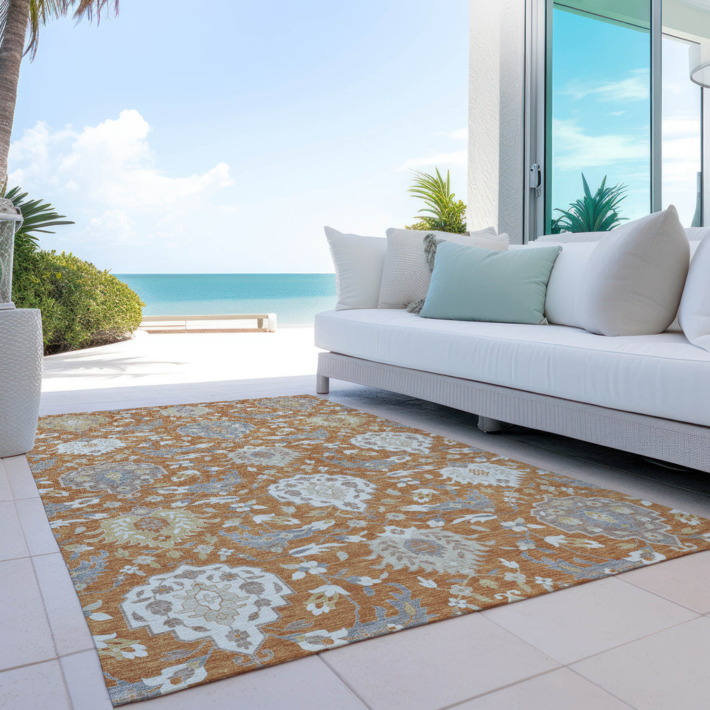 addison chantille acn1026 copper rug