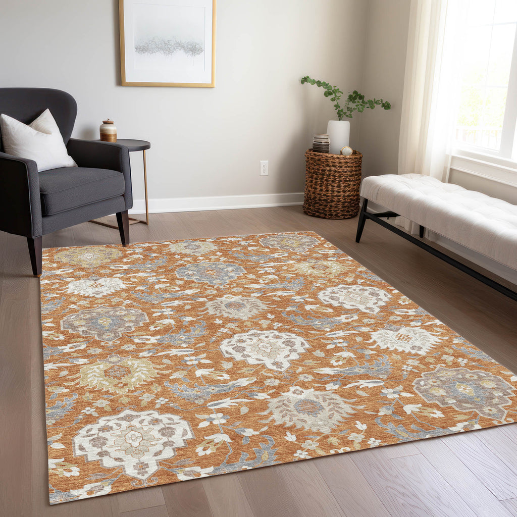 addison chantille acn1026 copper rug
