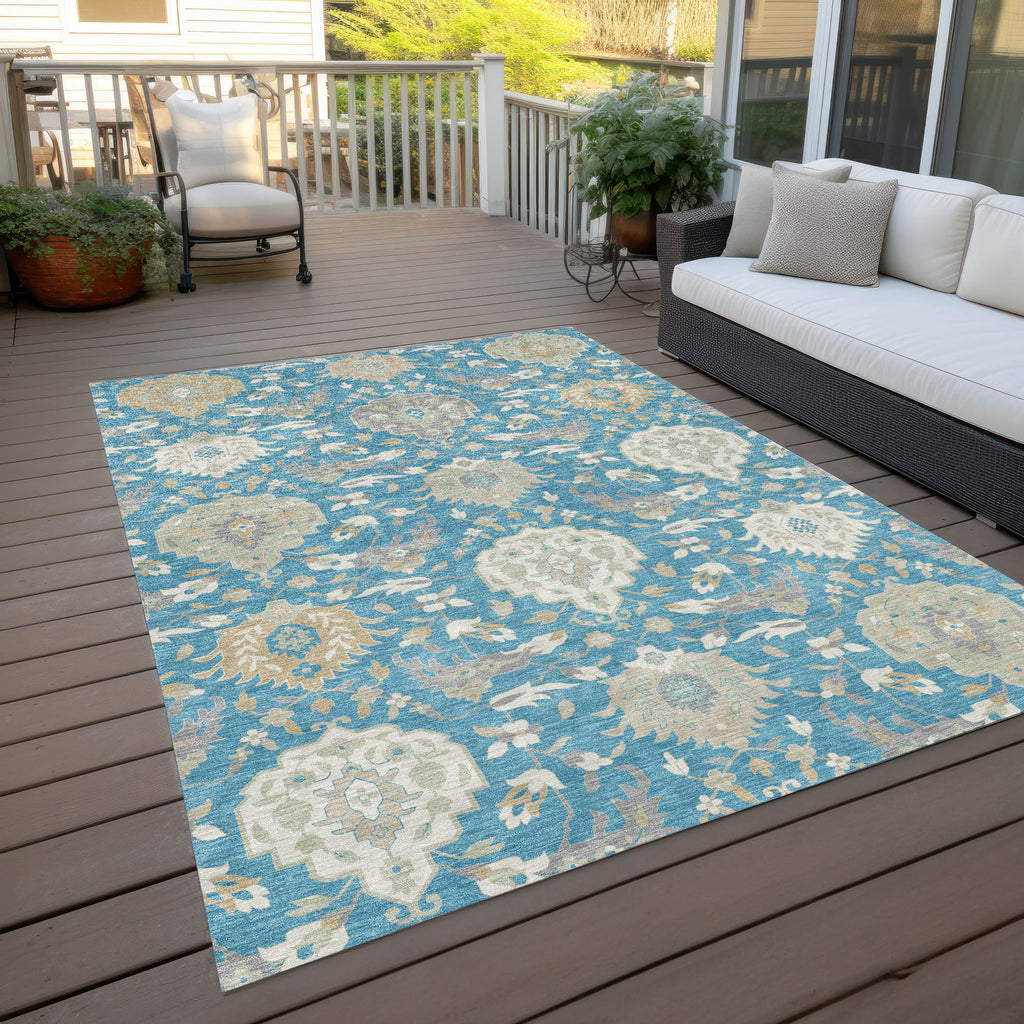 addison chantille acn1026 teal rug