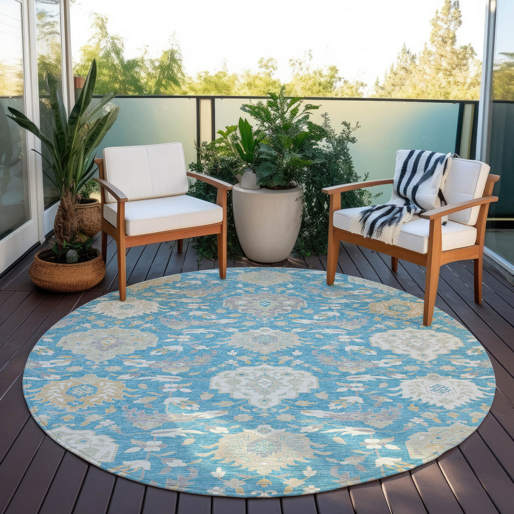 addison chantille acn1026 teal rug