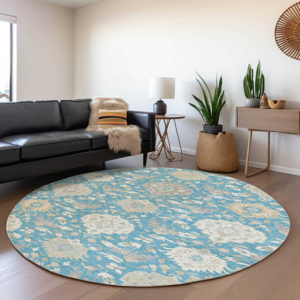 addison chantille acn1026 teal rug