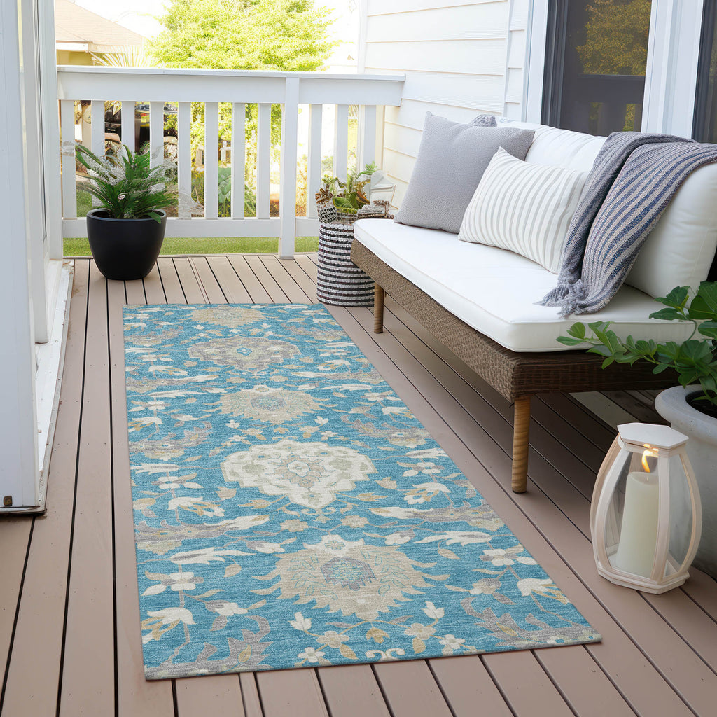 addison chantille acn1026 teal rug