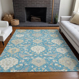 addison chantille acn1026 teal rug