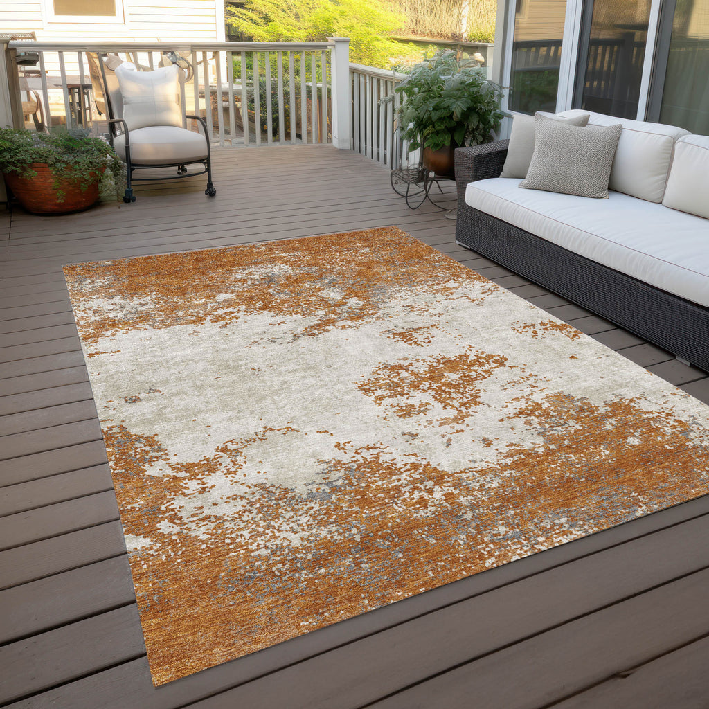 addison chantille acn1027 copper rug