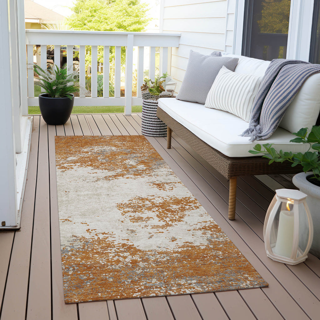 addison chantille acn1027 copper rug