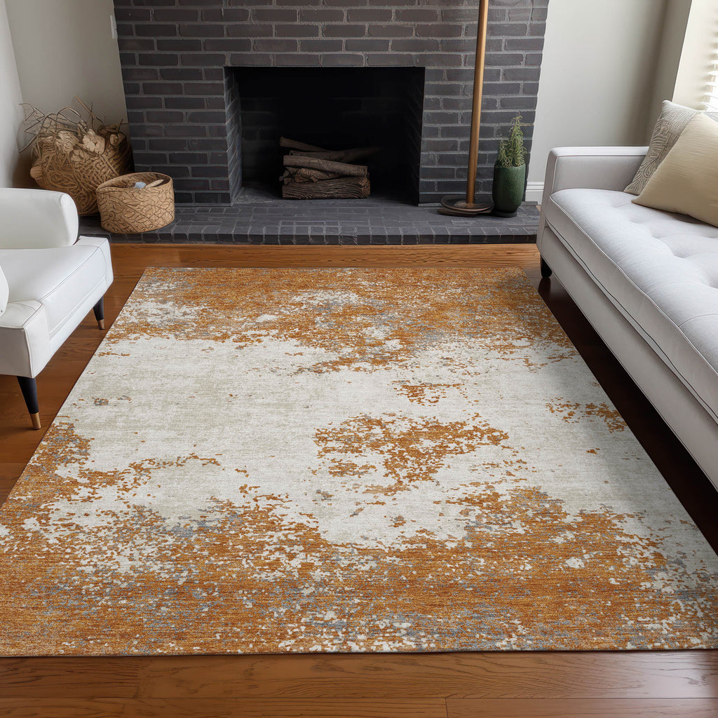 addison chantille acn1027 copper rug