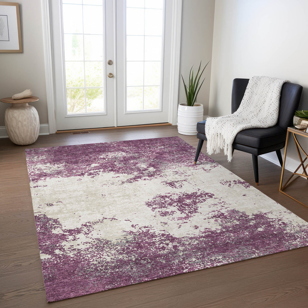 addison chantille acn1027 eggplant rug