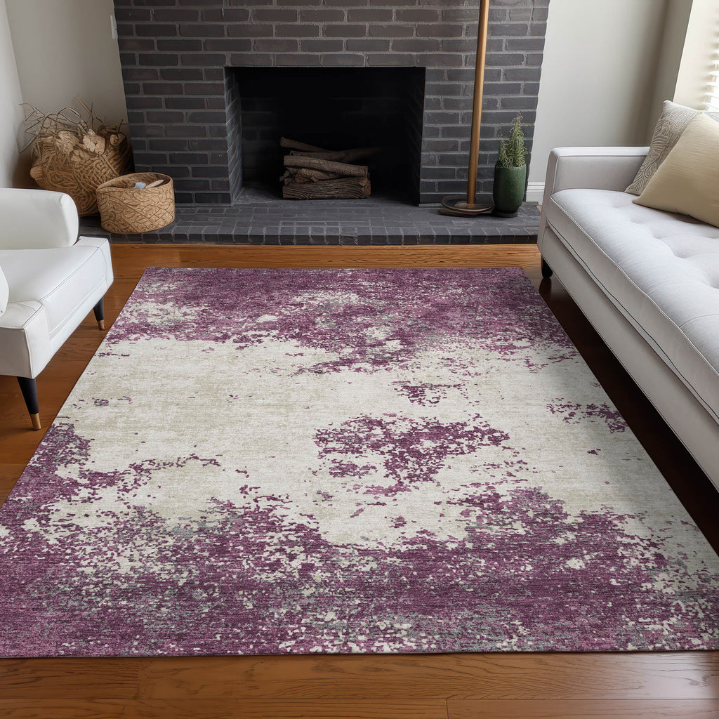 addison chantille acn1027 eggplant rug