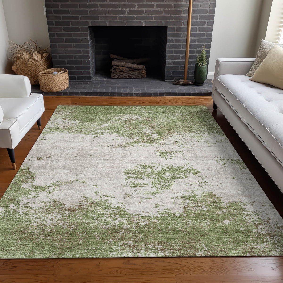 addison chantille acn1027 green rug