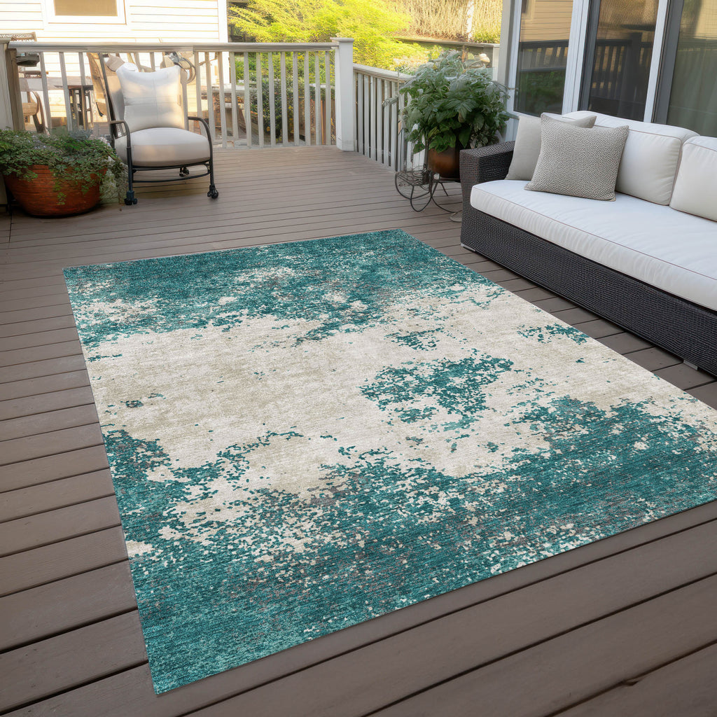 addison chantille acn1027 teal rug