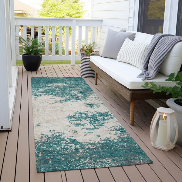 addison chantille acn1027 teal rug