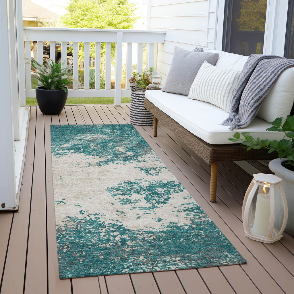 addison chantille acn1027 teal rug