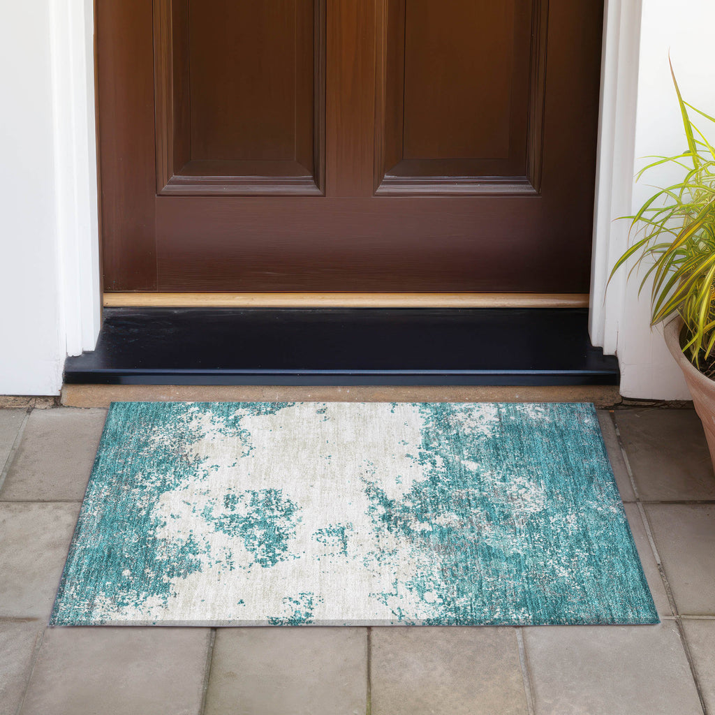 addison chantille acn1027 teal rug