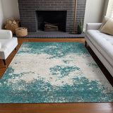 addison chantille acn1027 teal rug