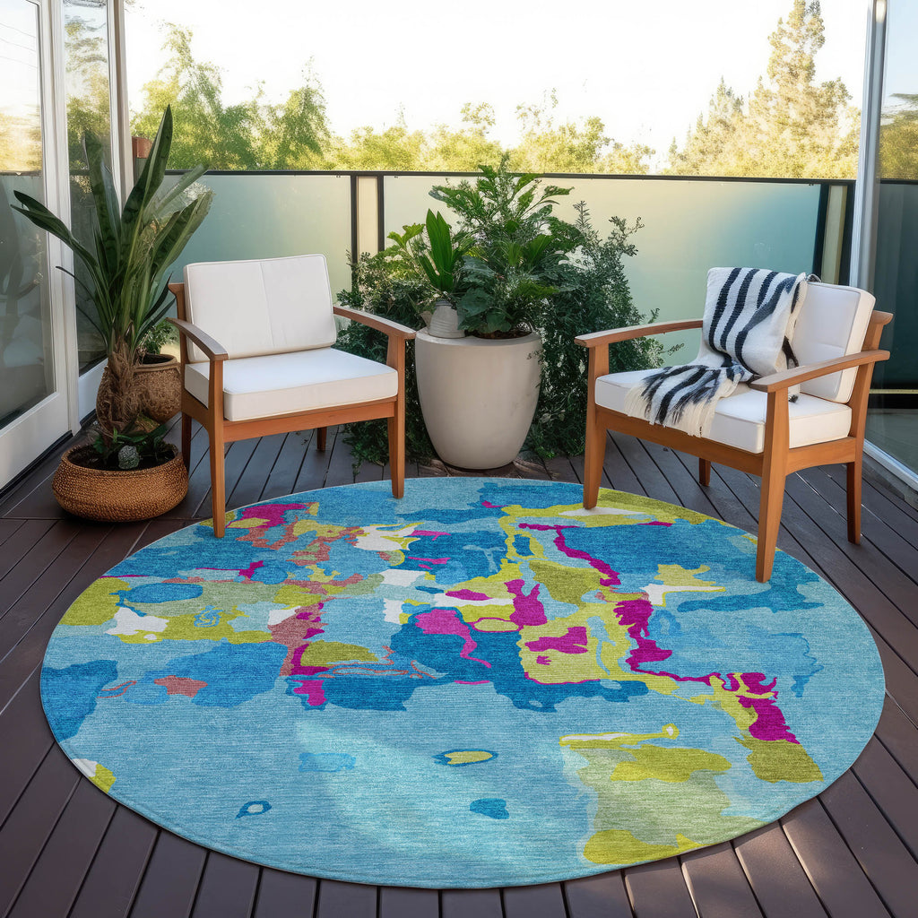 addison chantille acn1028 aqua rug