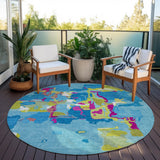 addison chantille acn1028 aqua rug