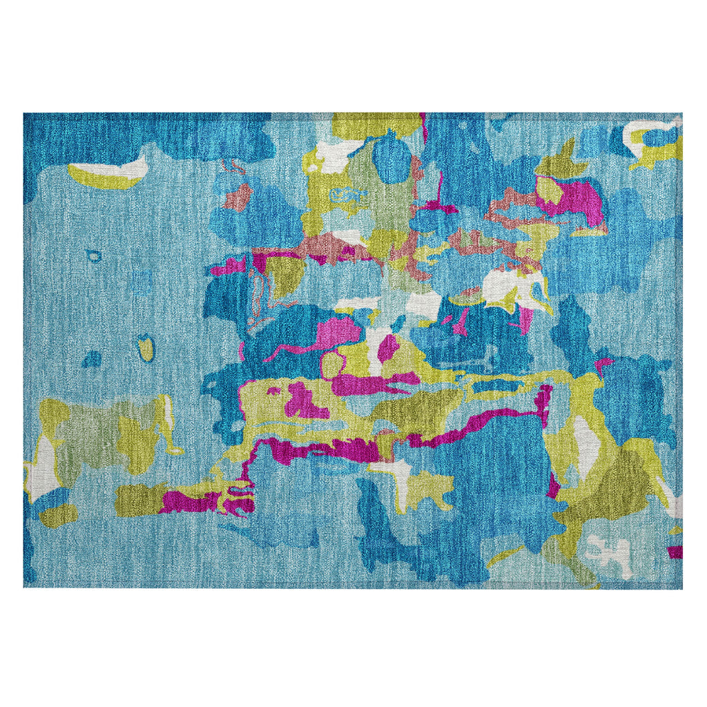 addison chantille acn1028 aqua rug