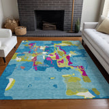 addison chantille acn1028 aqua rug