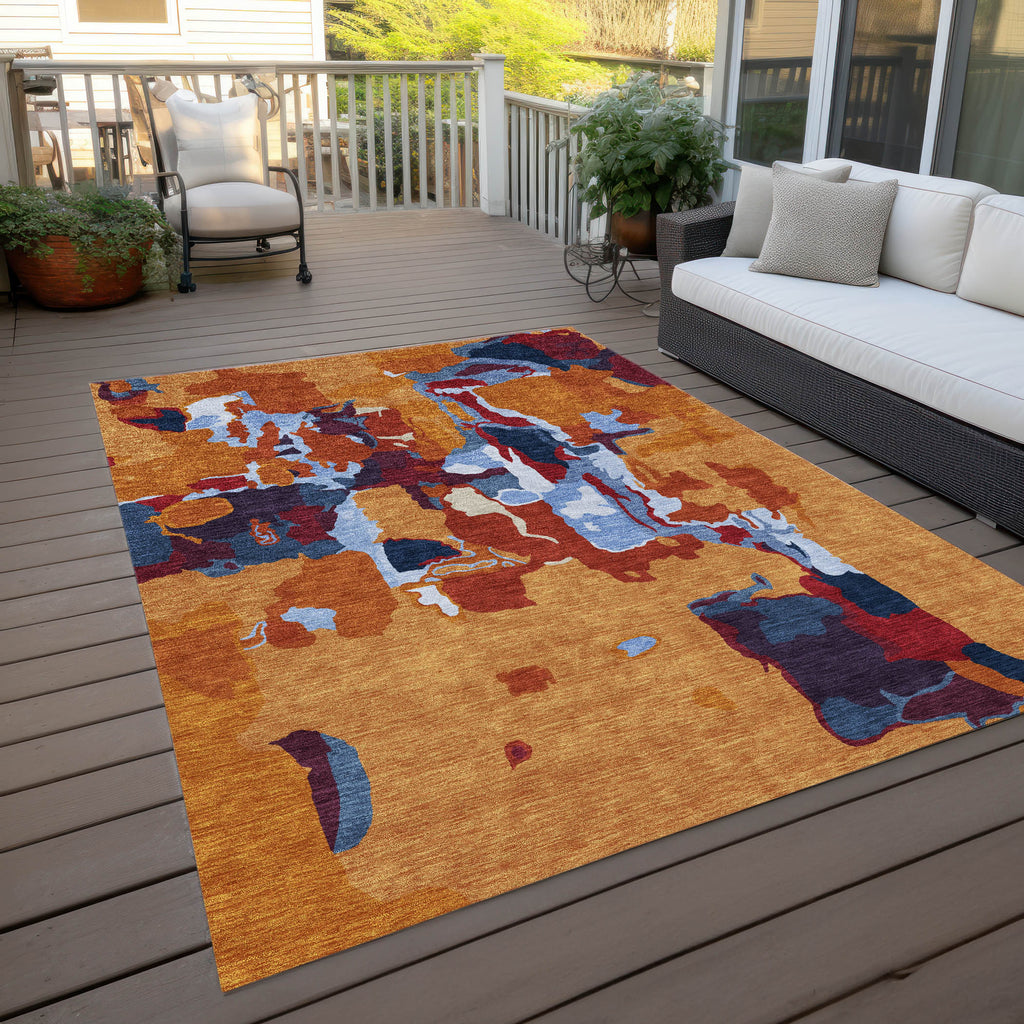 addison chantille acn1028 copper rug