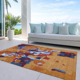 addison chantille acn1028 copper rug