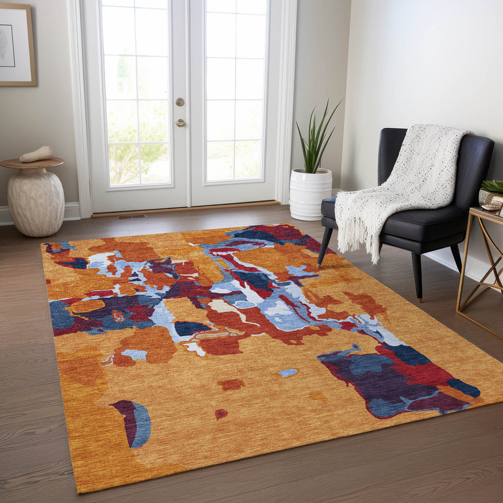 addison chantille acn1028 copper rug