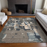 addison chantille acn1028 taupe rug
