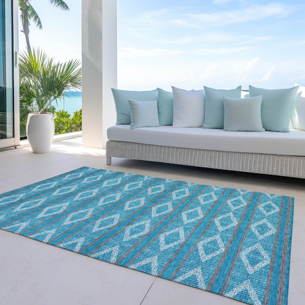 addison chantille acn1029 teal rug