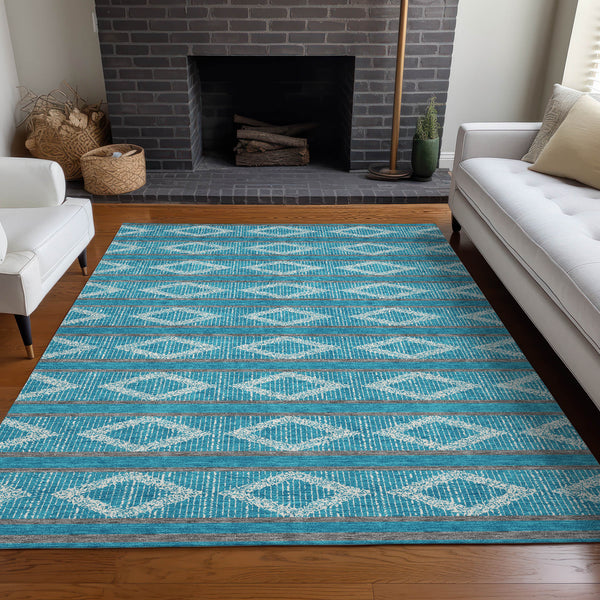 addison chantille acn1029 teal rug