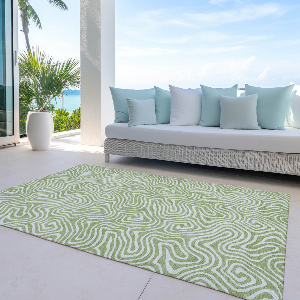 addison chantille acn1030 aloe rug