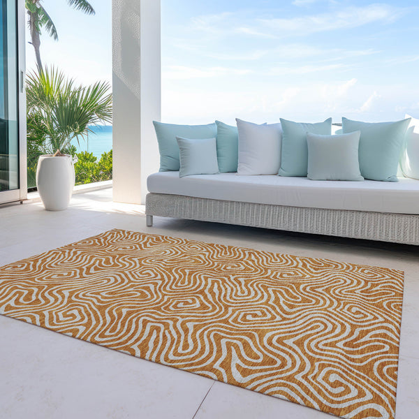 addison chantille acn1030 paprika rug