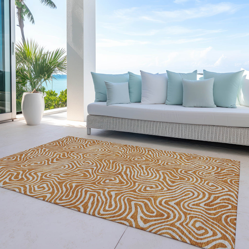 addison chantille acn1030 paprika rug