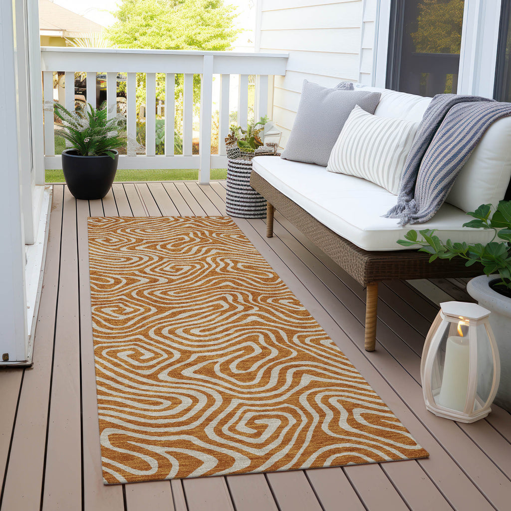 addison chantille acn1030 paprika rug