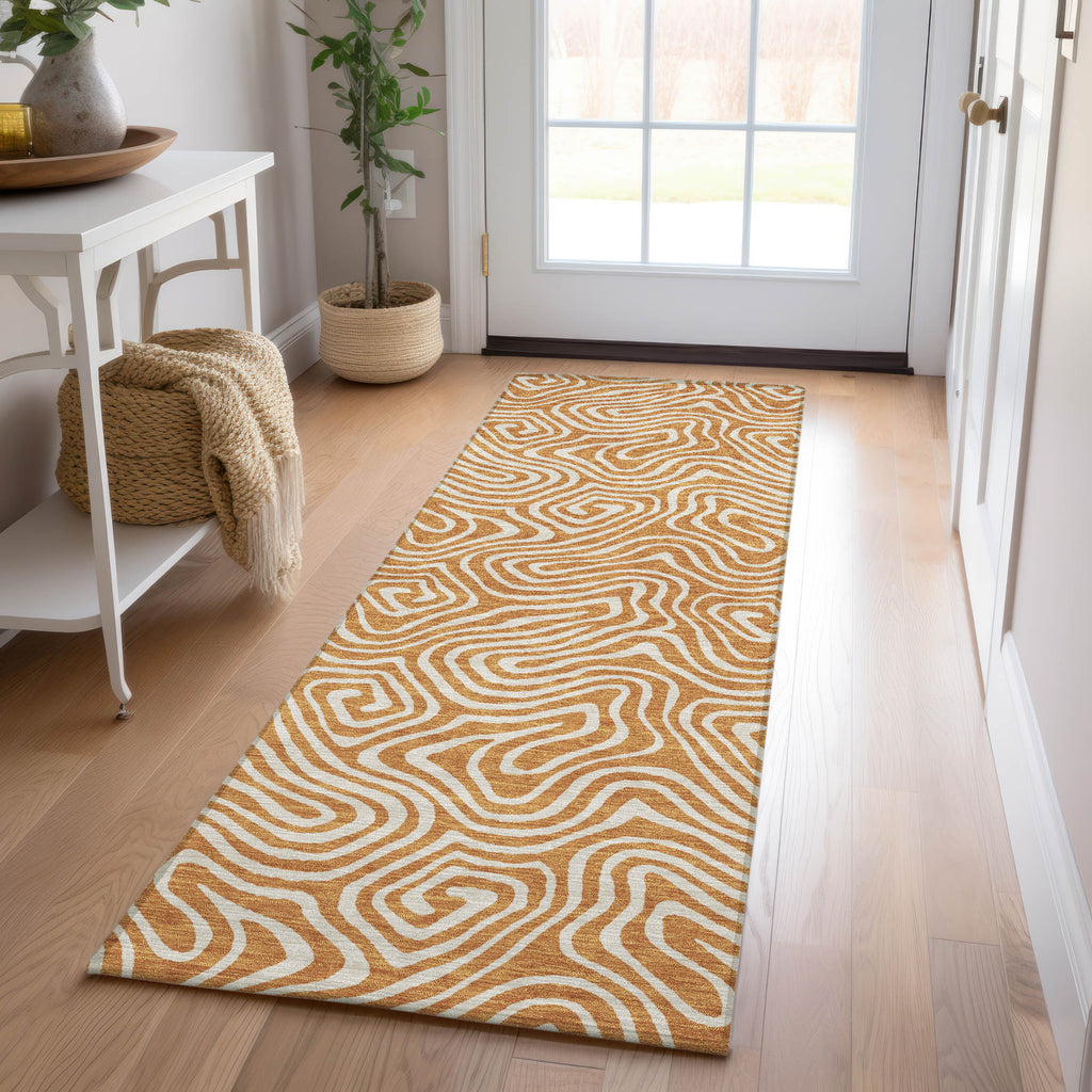 addison chantille acn1030 paprika rug