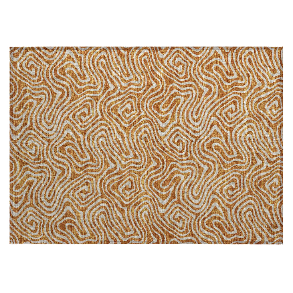 addison chantille acn1030 paprika rug