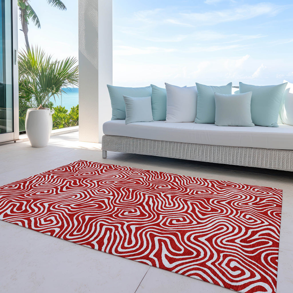 addison chantille acn1030 red rug
