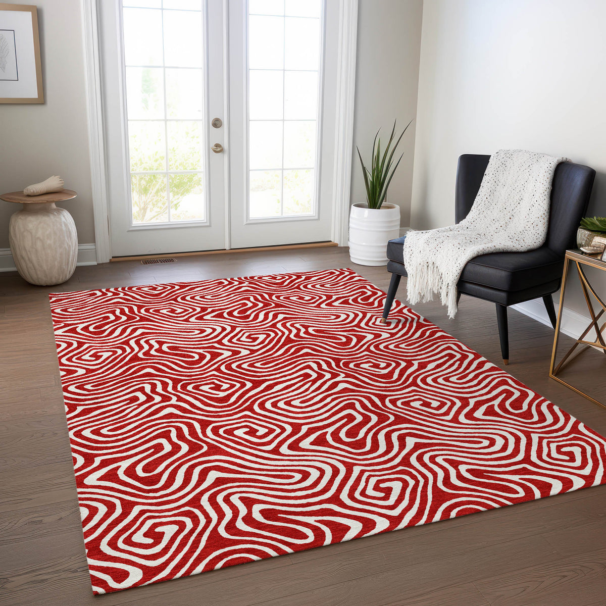 addison chantille acn1030 red rug