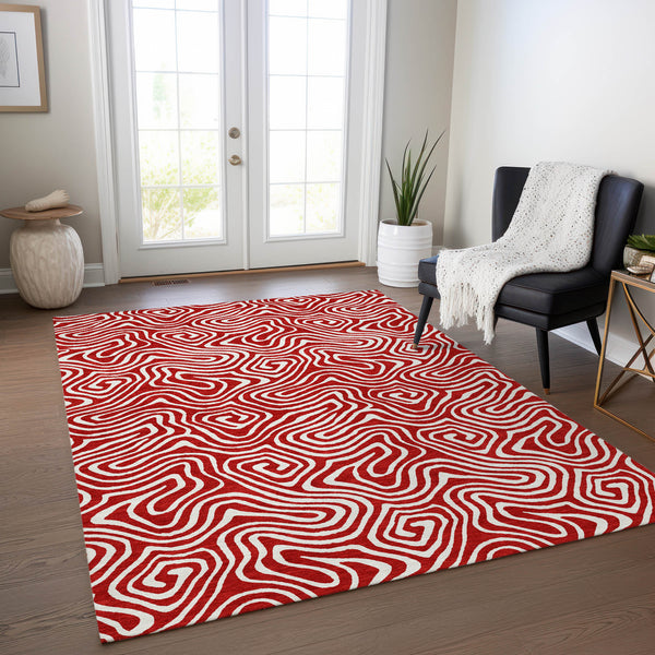 addison chantille acn1030 red rug