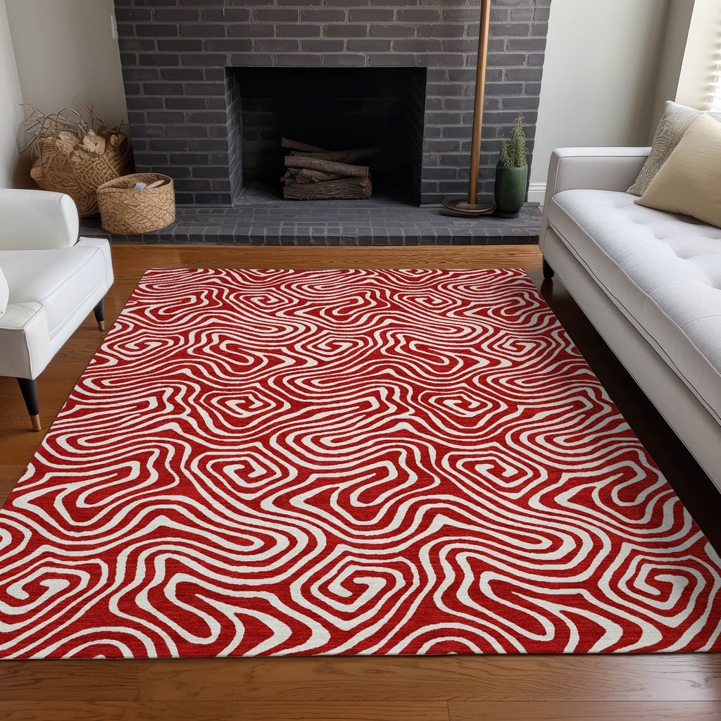 addison chantille acn1030 red rug
