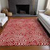 addison chantille acn1030 red rug