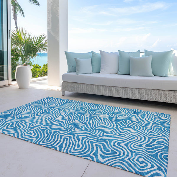 addison chantille acn1030 teal rug