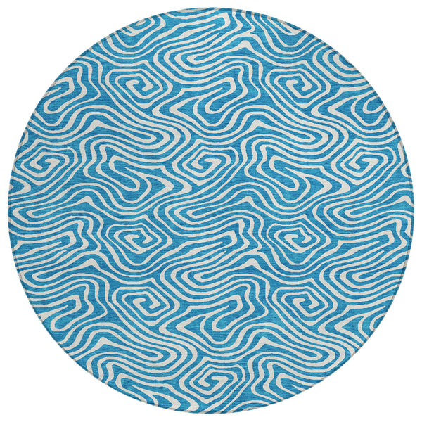 addison chantille acn1030 teal rug