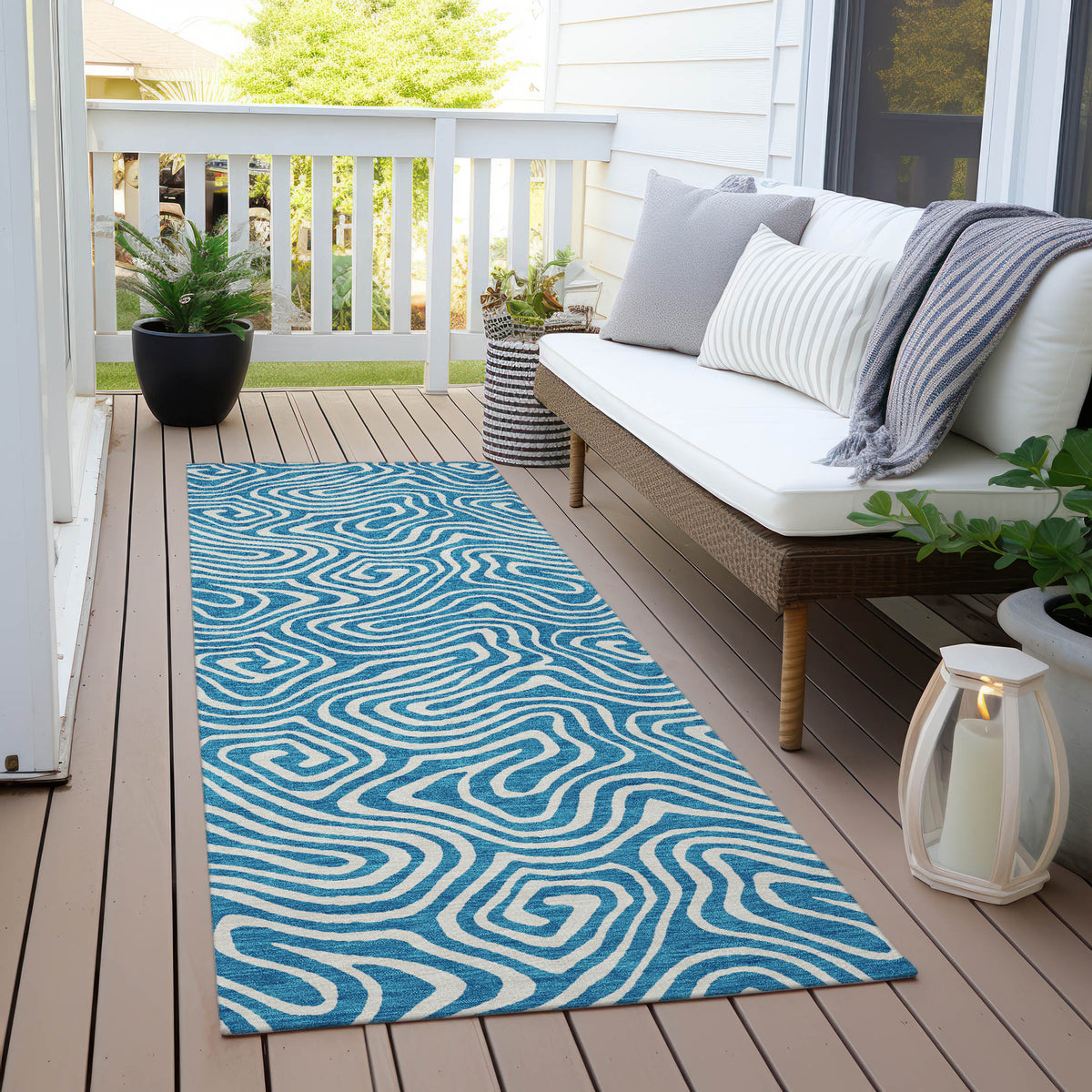 addison chantille acn1030 teal rug