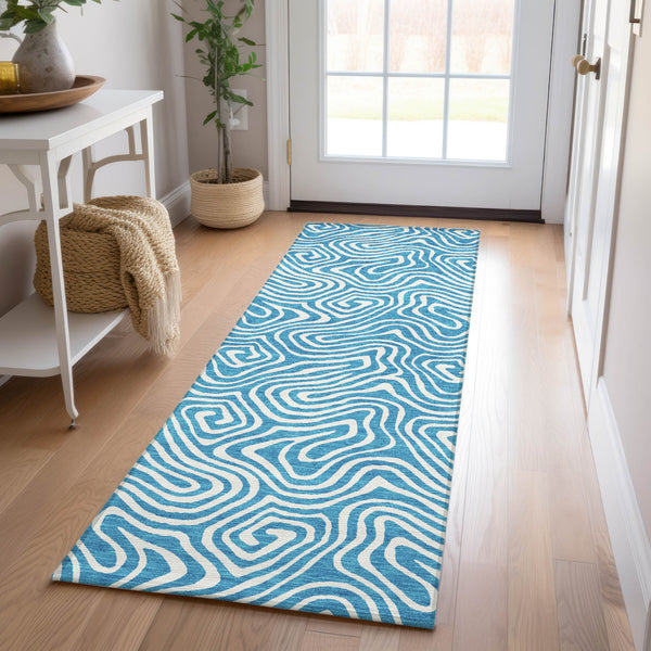 addison chantille acn1030 teal rug