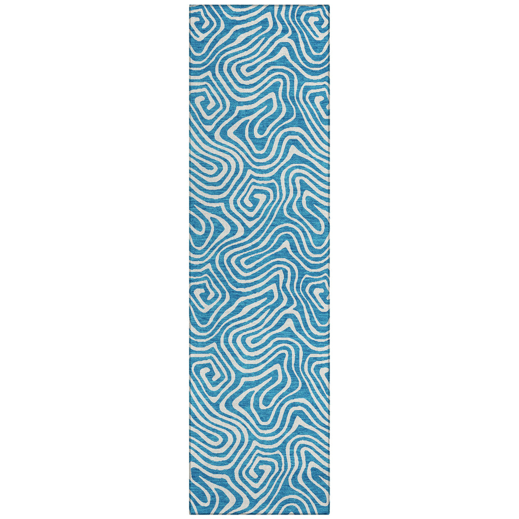 addison chantille acn1030 teal rug