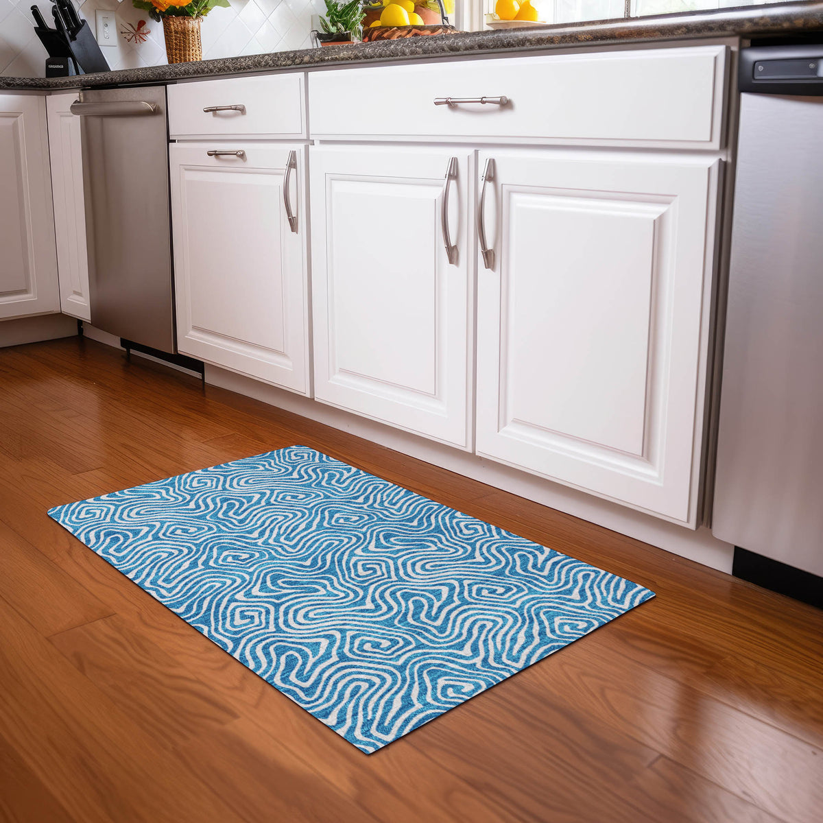 addison chantille acn1030 teal rug